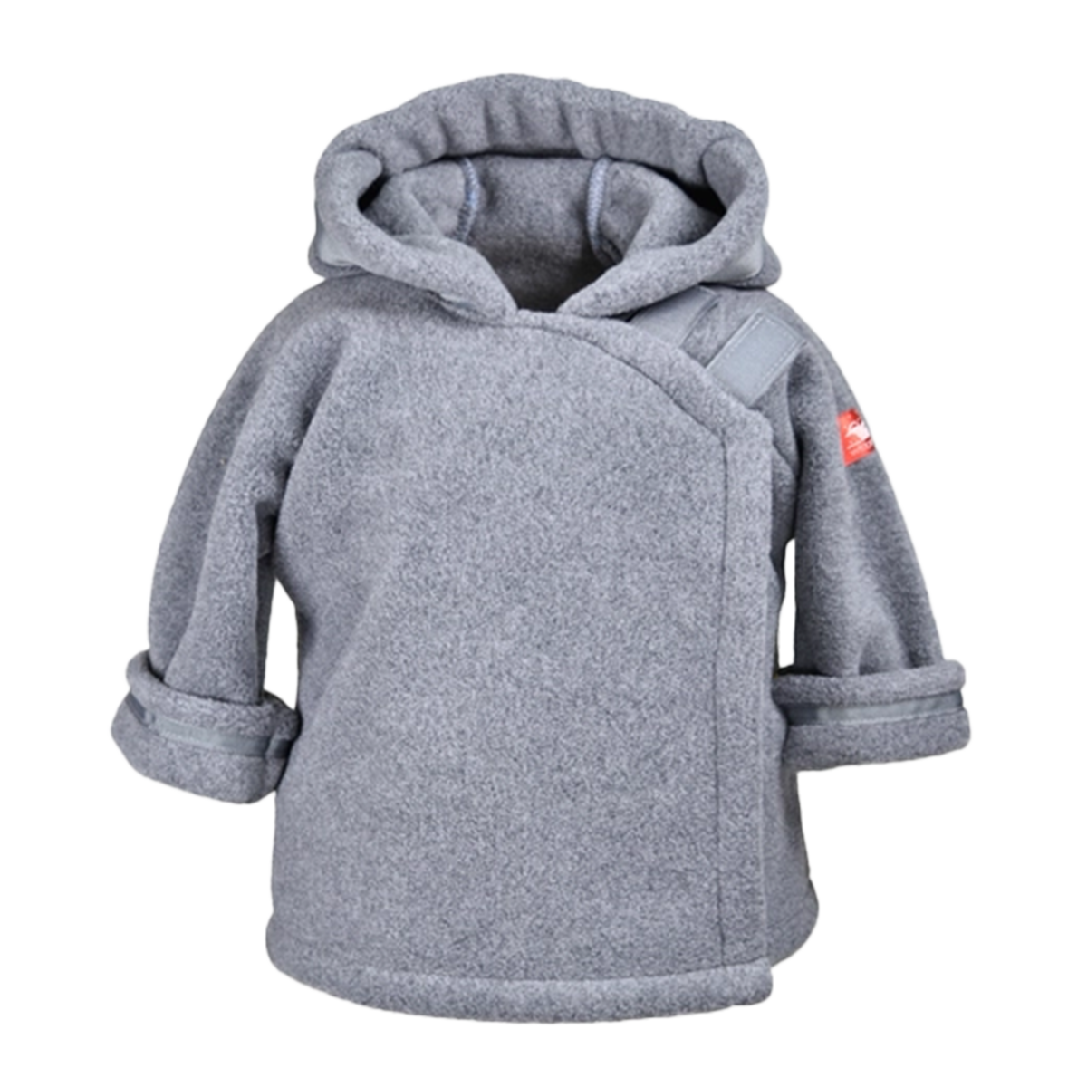 Baby Boy Grey Fleece Toddler Jacket by Widgeon