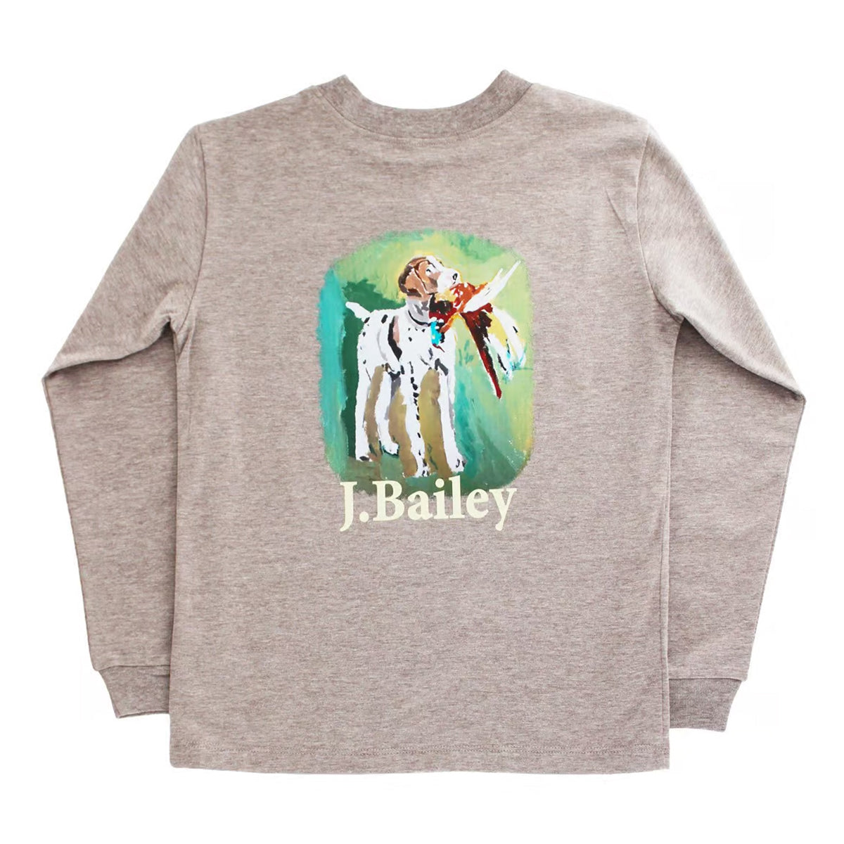 Toddler Boy's Hunting Dog on Bark Logo T-Shirt by J. Bailey