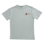 Boys sage green crab boil logo tee by J Bailey