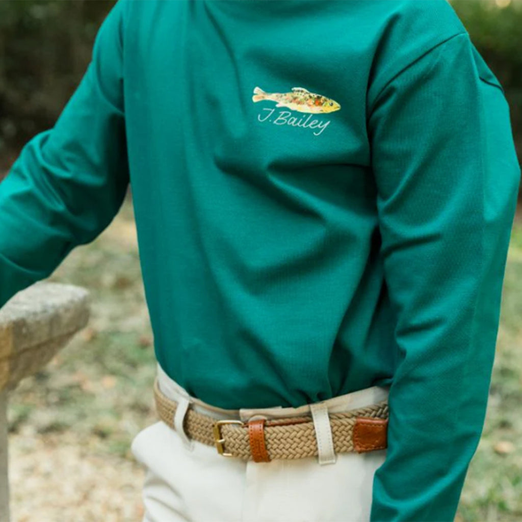 Khaki Braided Belt Lifestyle picture