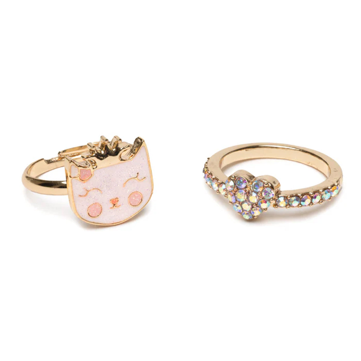 Girl's Boutique Kitty Love Ring Set