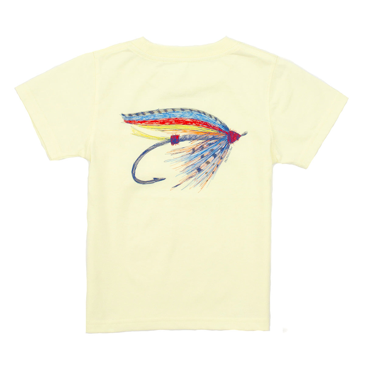 Properly Tied Boy's Let It Fly on Light Yellow Tee