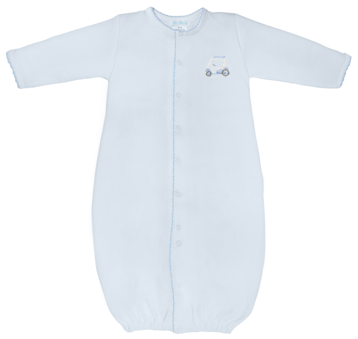 Boy's Pima Cotton Golf Game Converter Gown