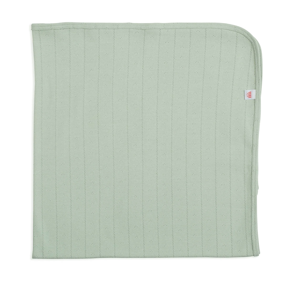 Magnetic Me Love Lines Seagrass Pointelle Organic Cotton Baby Blanket