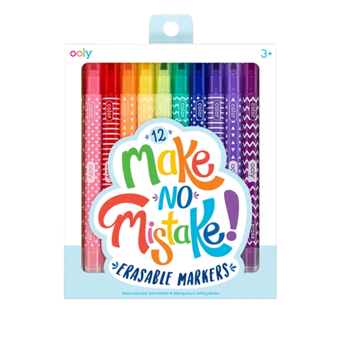 Make No Mistake Erasable Markers Set of 12 Colors