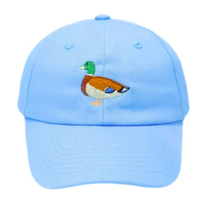 Mallard Duck on Blue Toddler Boy Kids Baseball Cap