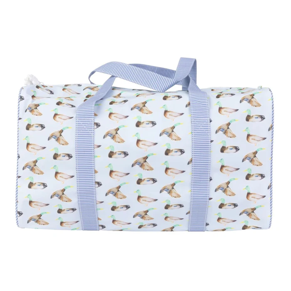 Apple of My Isla Mallards Duck Print Kid s Duffle Bag Madison Drake Children s Boutique