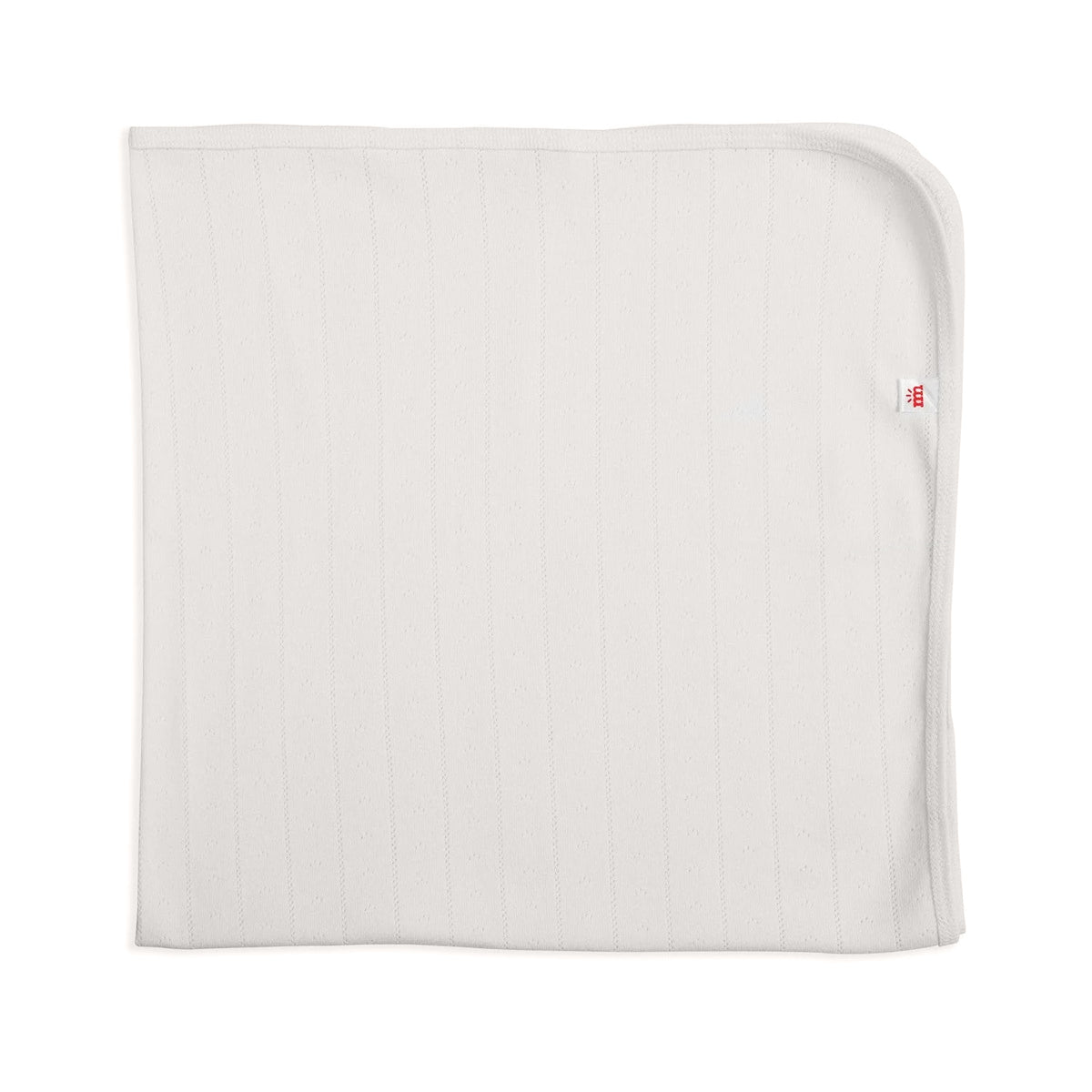 Magnetic Me Love Lines Tofu Pointelle Organic Cotton Baby Blanket