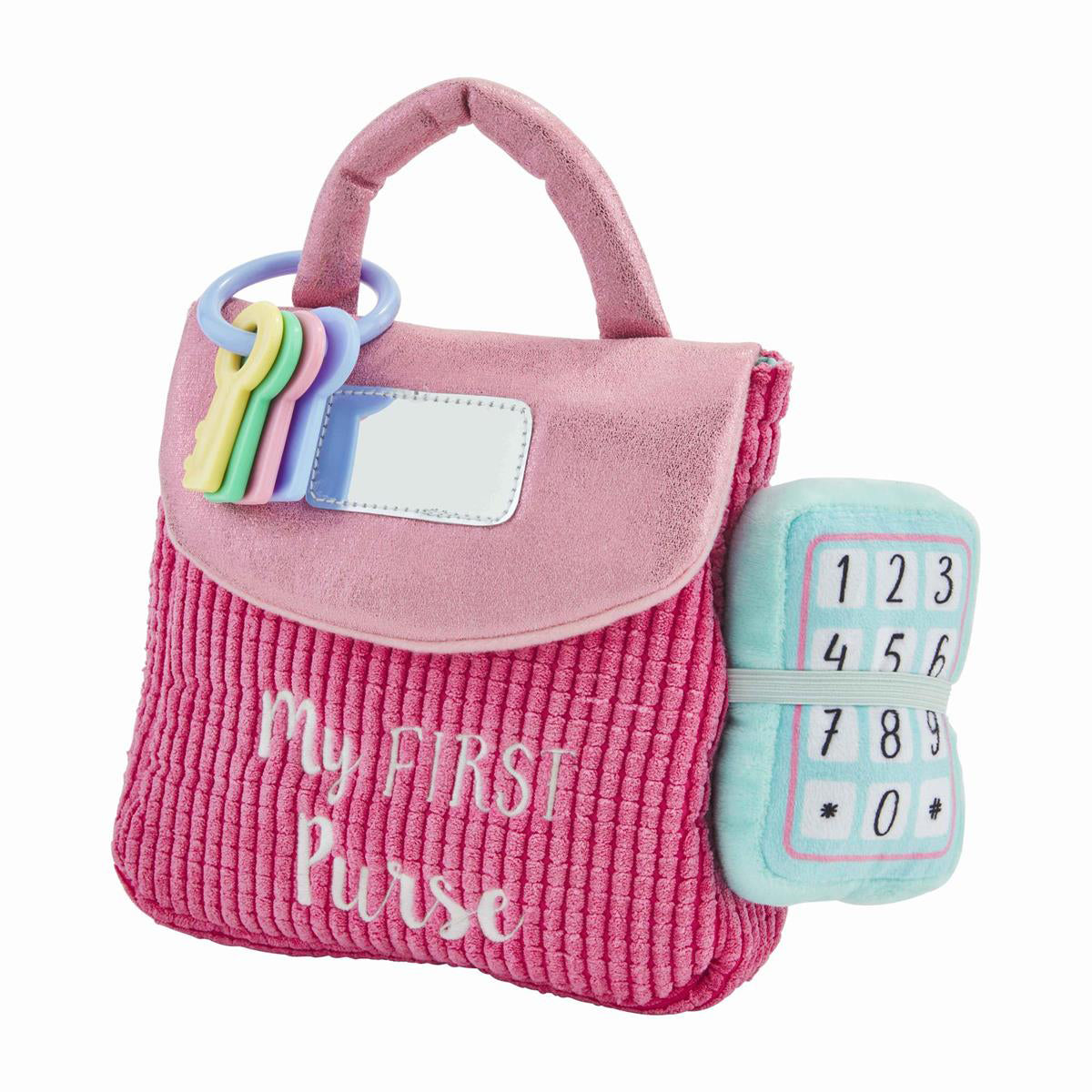 Baby Girl's My First Purse Plush Toy Set