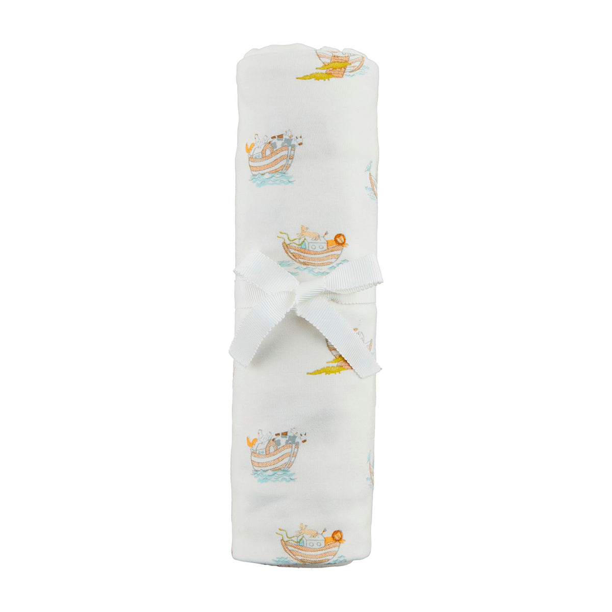 Noah's Ark Stretchy Swaddle Baby Blanket