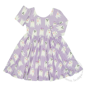Toddler Girl's Girly Ghost Dress Ollie Jay Little Girl Halloween Dress