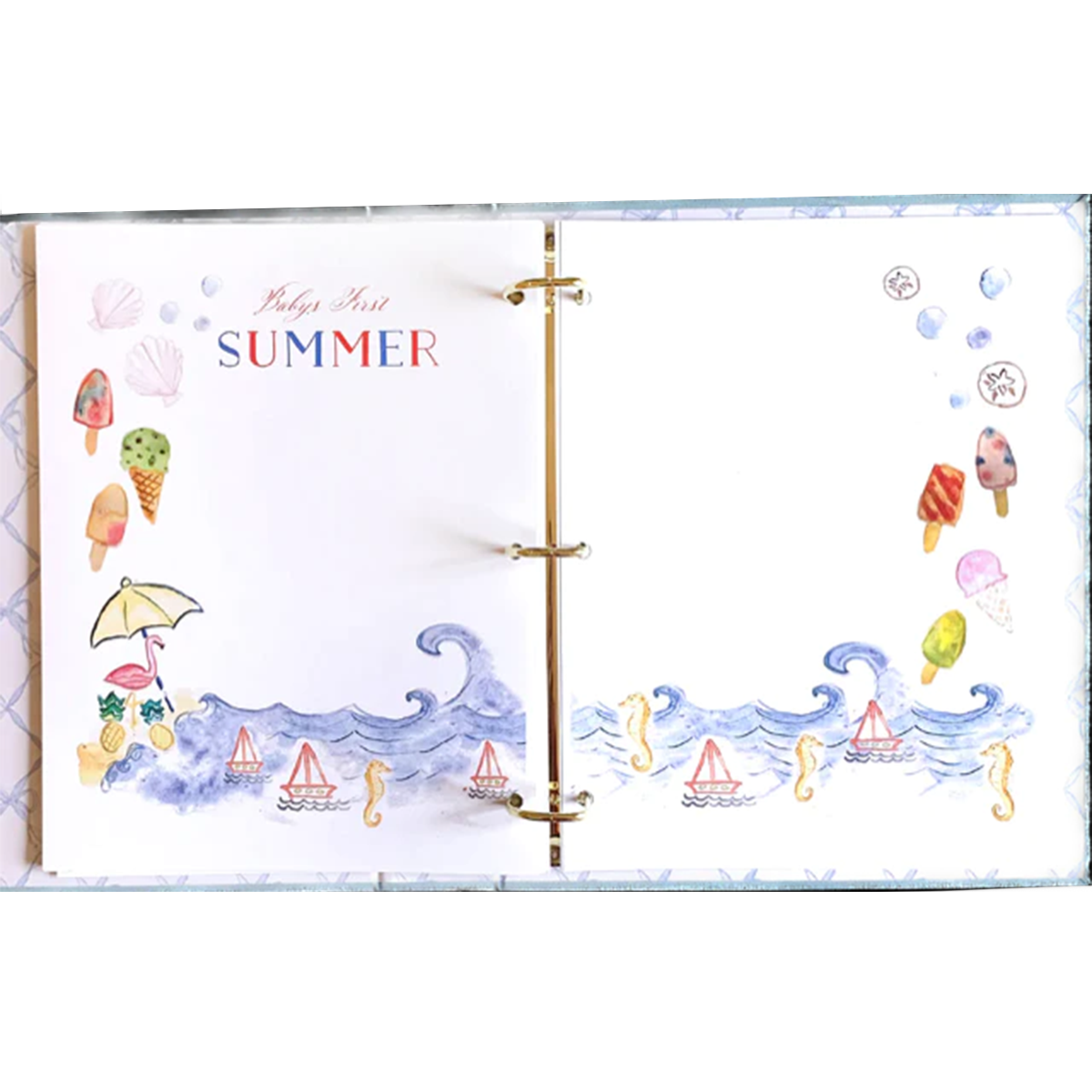 Our Baby Memory Book Over the Moon Baby Book Summer