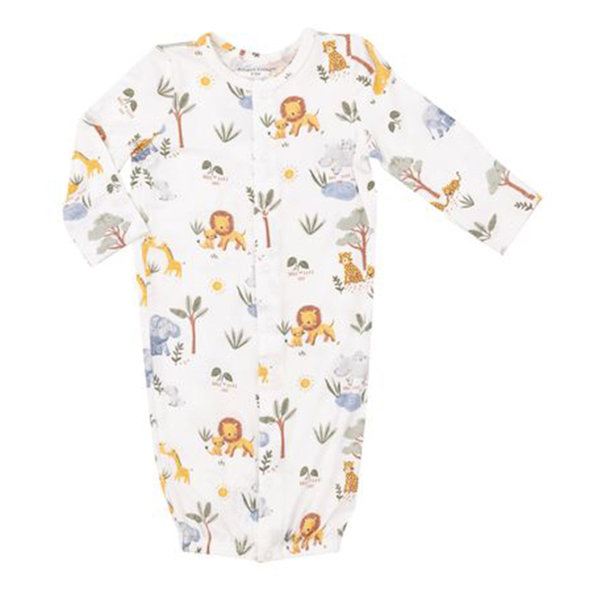 Angel Dear Painted Safari Animals Baby Converter Gown