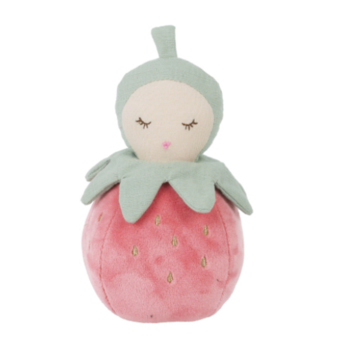Pink Berry Chime Activity Toy Mon Ami Plush