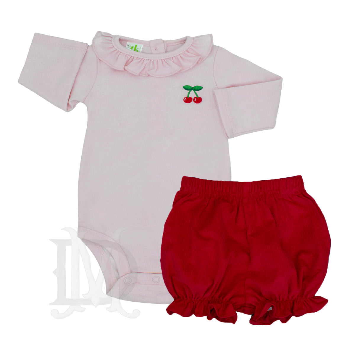 Cherry Taylor Bodysuit Bloomer Set