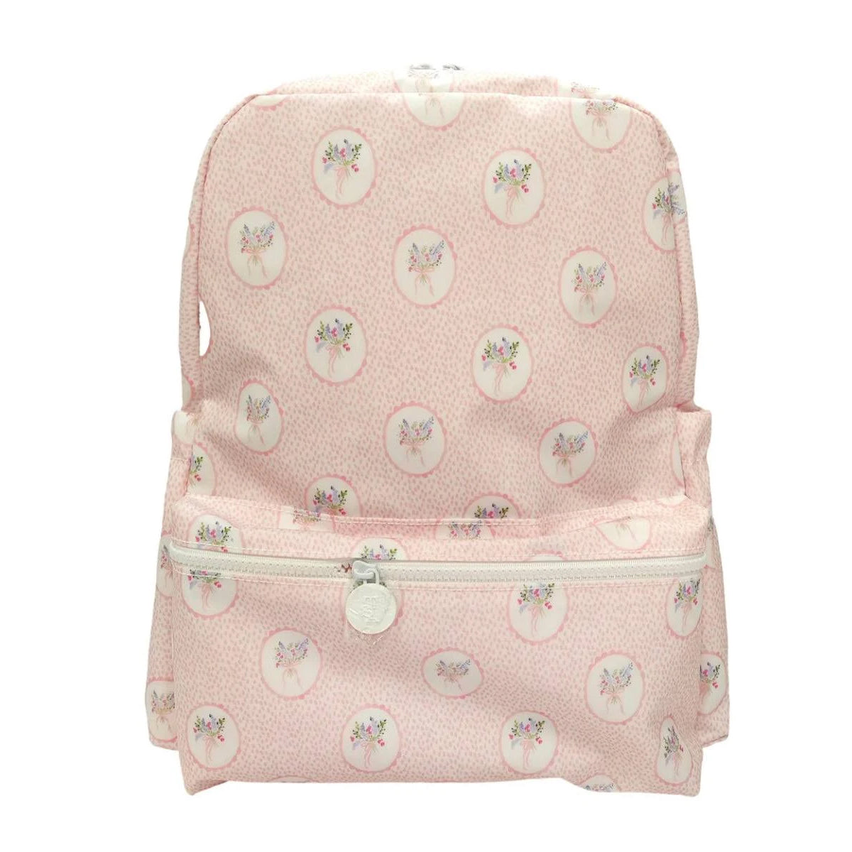 TRVL Design Backpacker Pink Medallion Print Backpack 