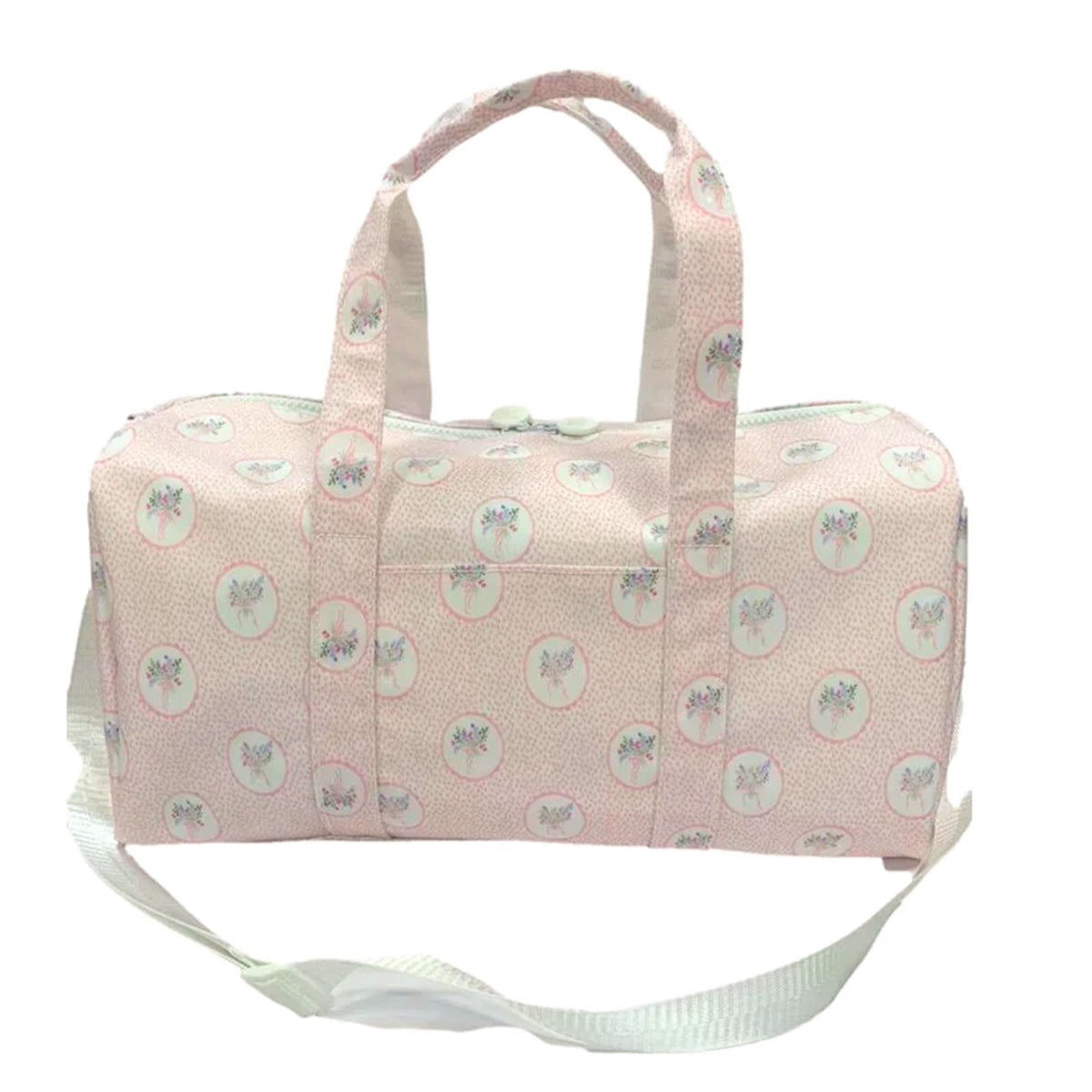 Pink Medallion Weekender TRVL Design Duffle Bag