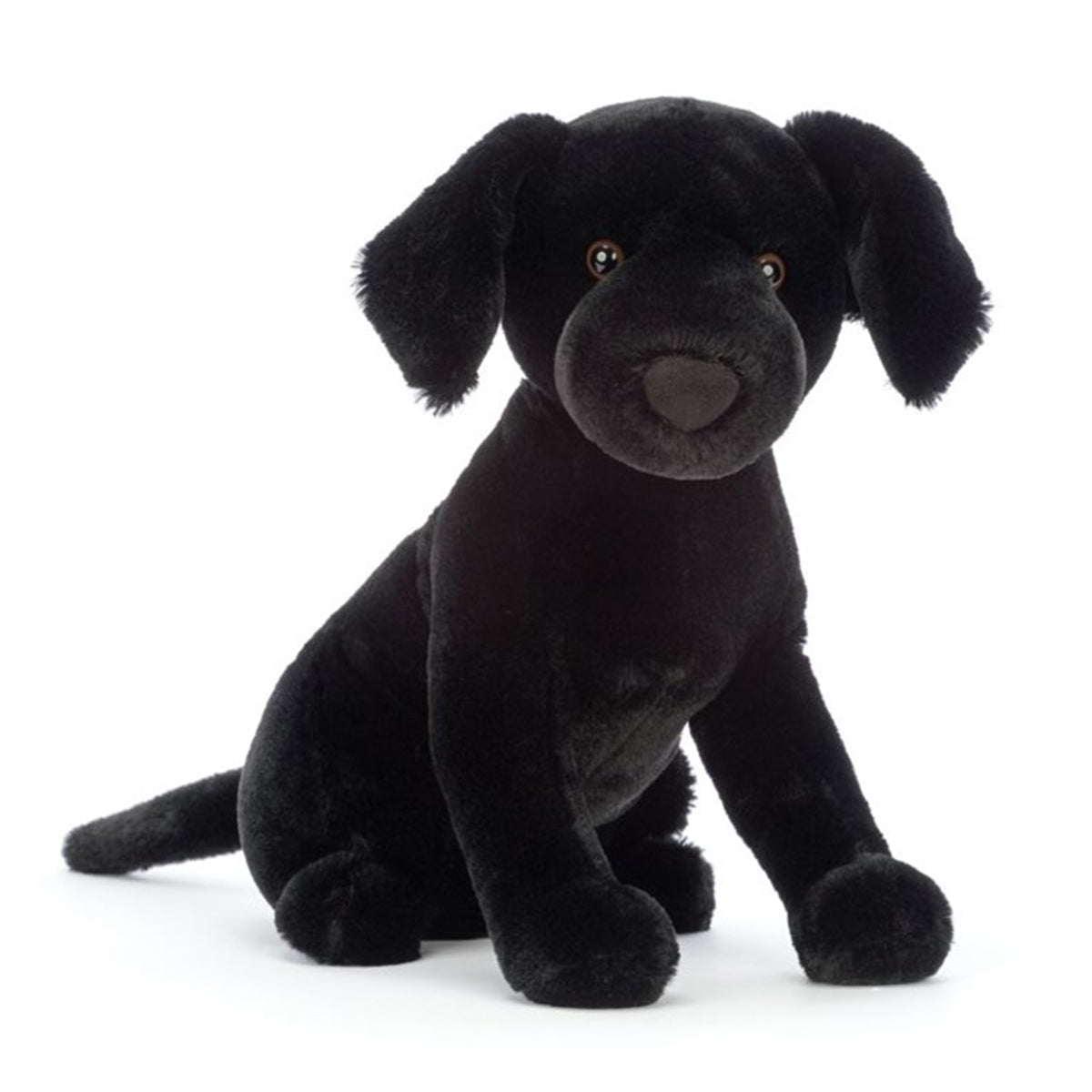 Jellycat Pippa Black Labrador Retriever Plush Puppy Dog