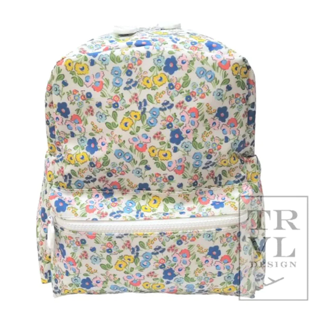 TRVL Design Toddler Backpack Posies Floral Mini Backer 