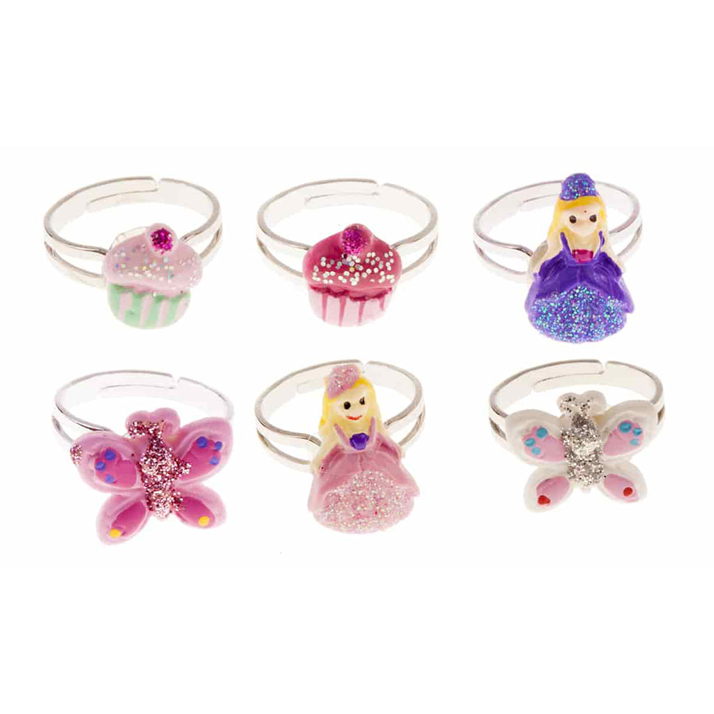 Princess Cupcake Little Girl's Rings