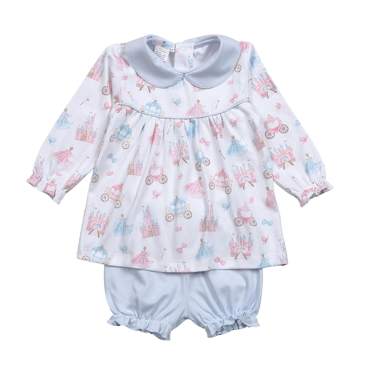 Girl's Like a Princess Print Bloomer Set