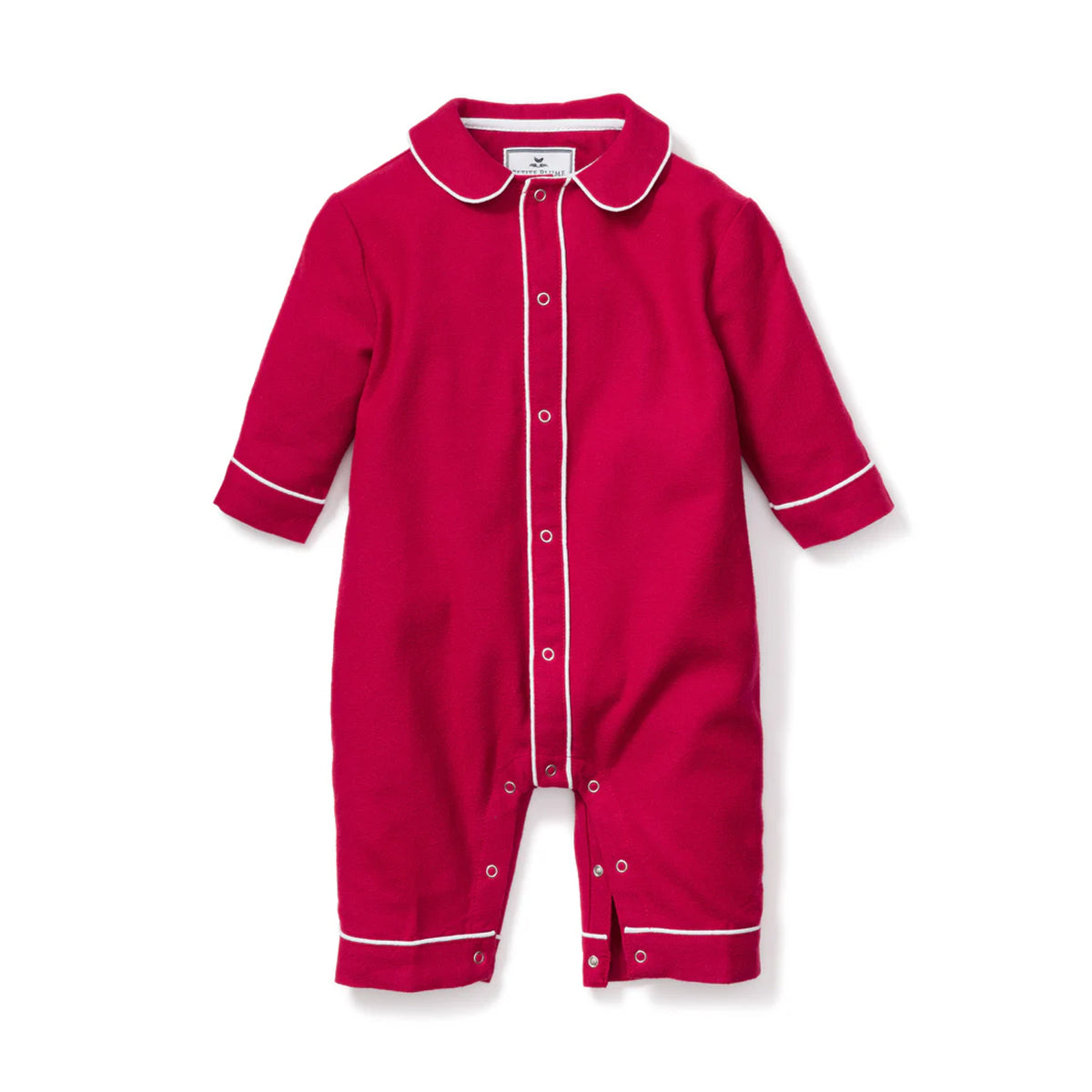 Red Flannel Cambridge Baby Romper