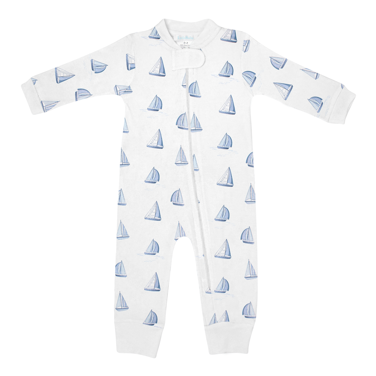 Life at Sea Zippered Playsuit