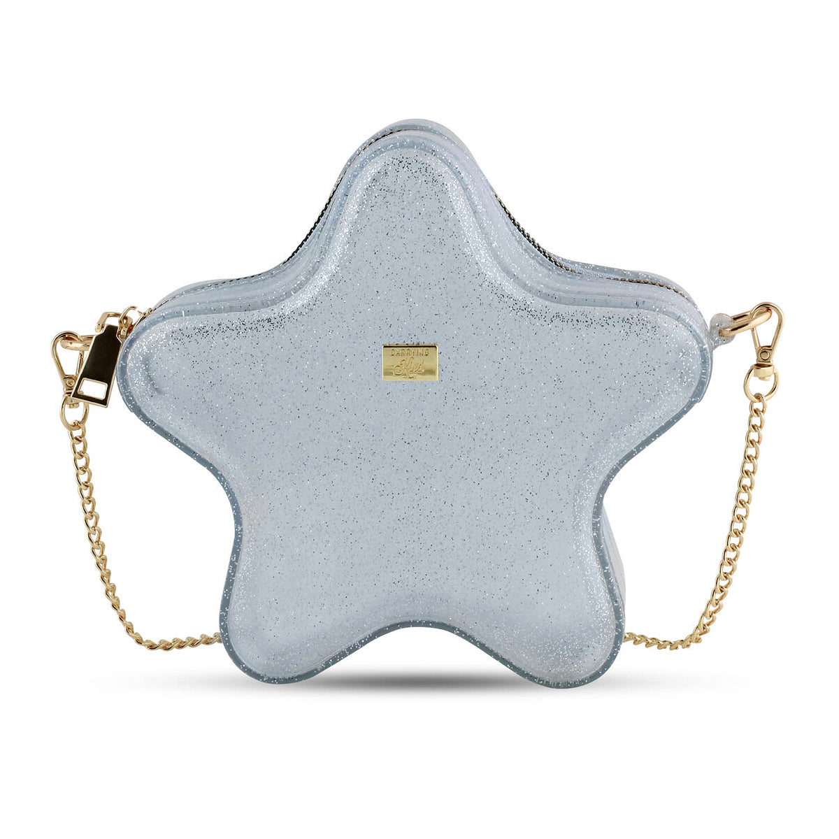 Taylor - Silver Sparkle Star Shape Purse