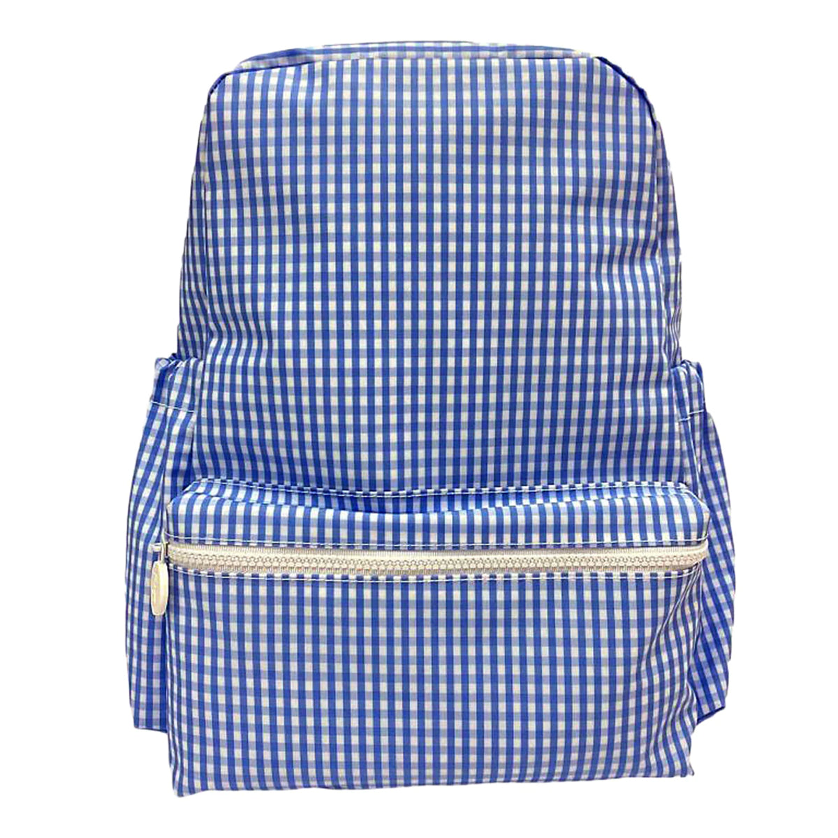 TRVL Design Backpacker Sky Blue Gingham Backpack