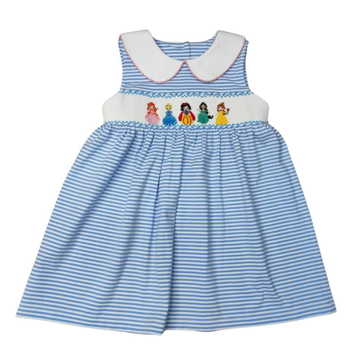 Girl's Smocked Princesses Dress