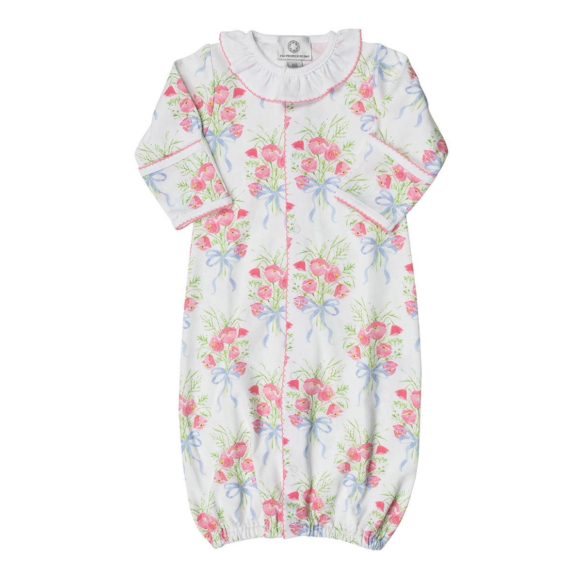 Baby Girl's Spring Bouquet Converter Gown by The Proper Peony