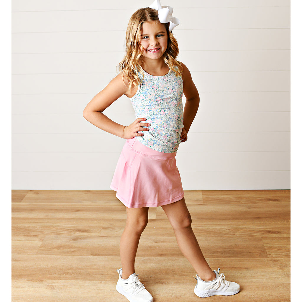 Pink Tennis Skort