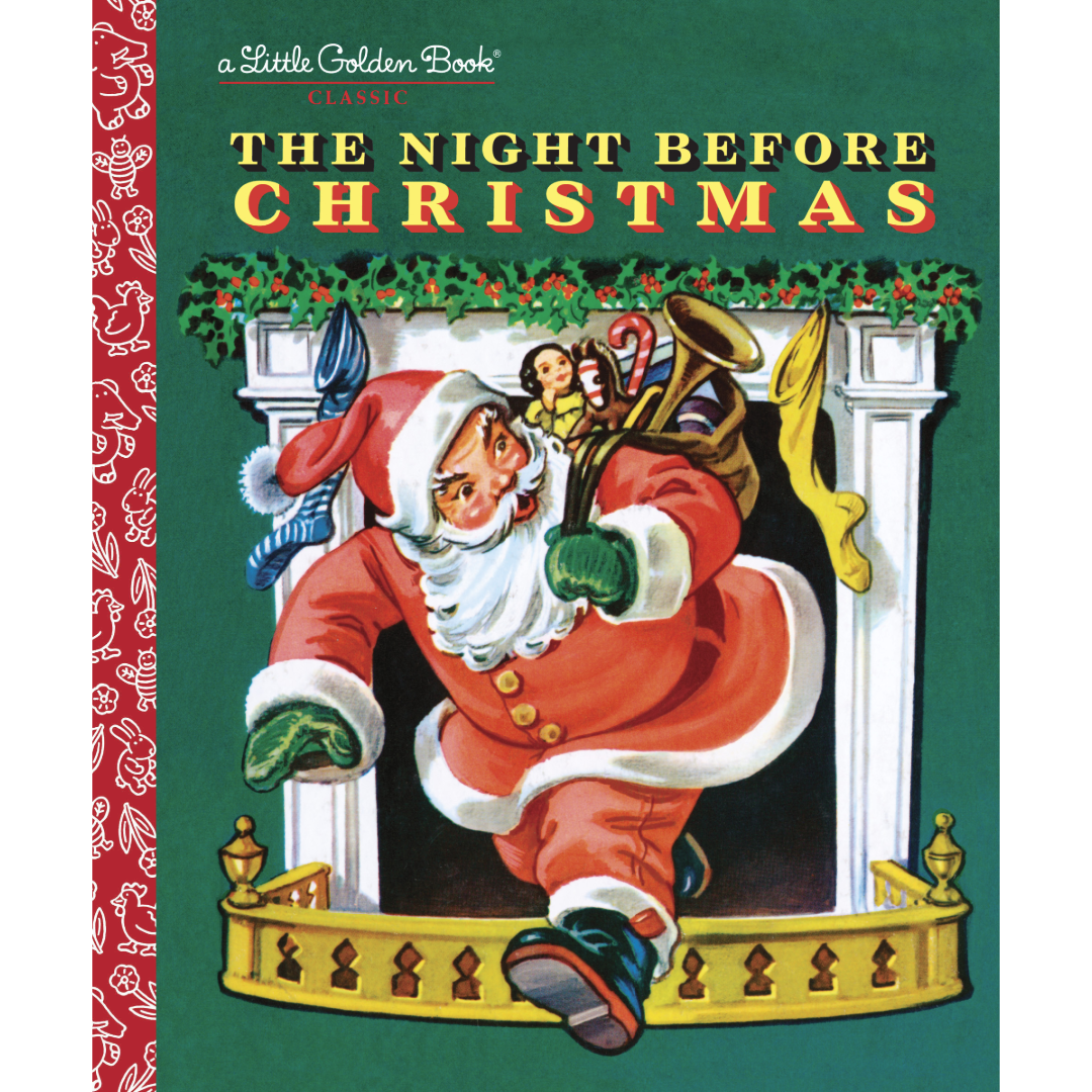 The Night Before Christmas Children’s Little Golden Book Holiday Story