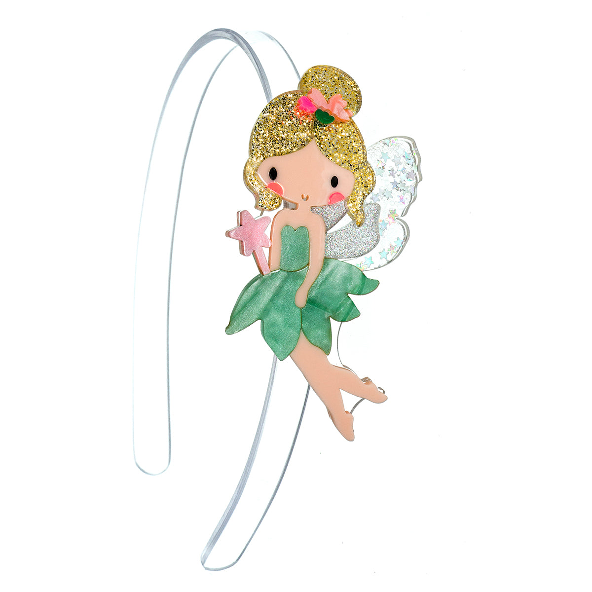 Fairy Pearlized Acrylic Headband