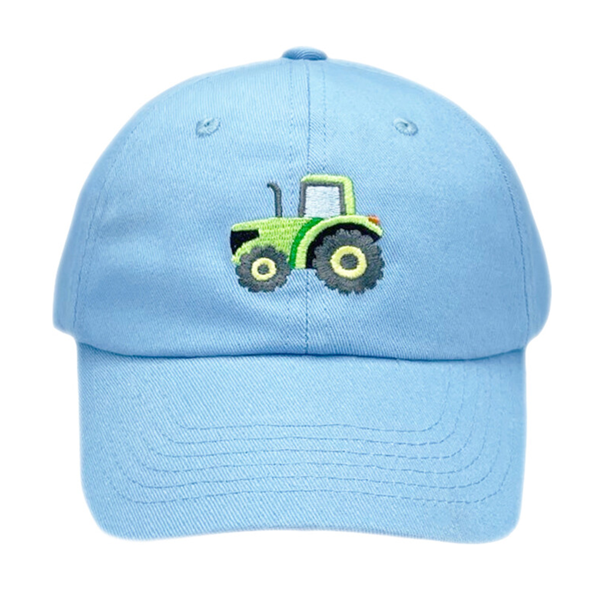 Tractor on Blue Toddler Baseball Cap