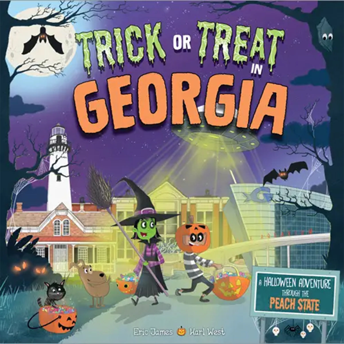 Trick or Treat in Georgia Children's Book