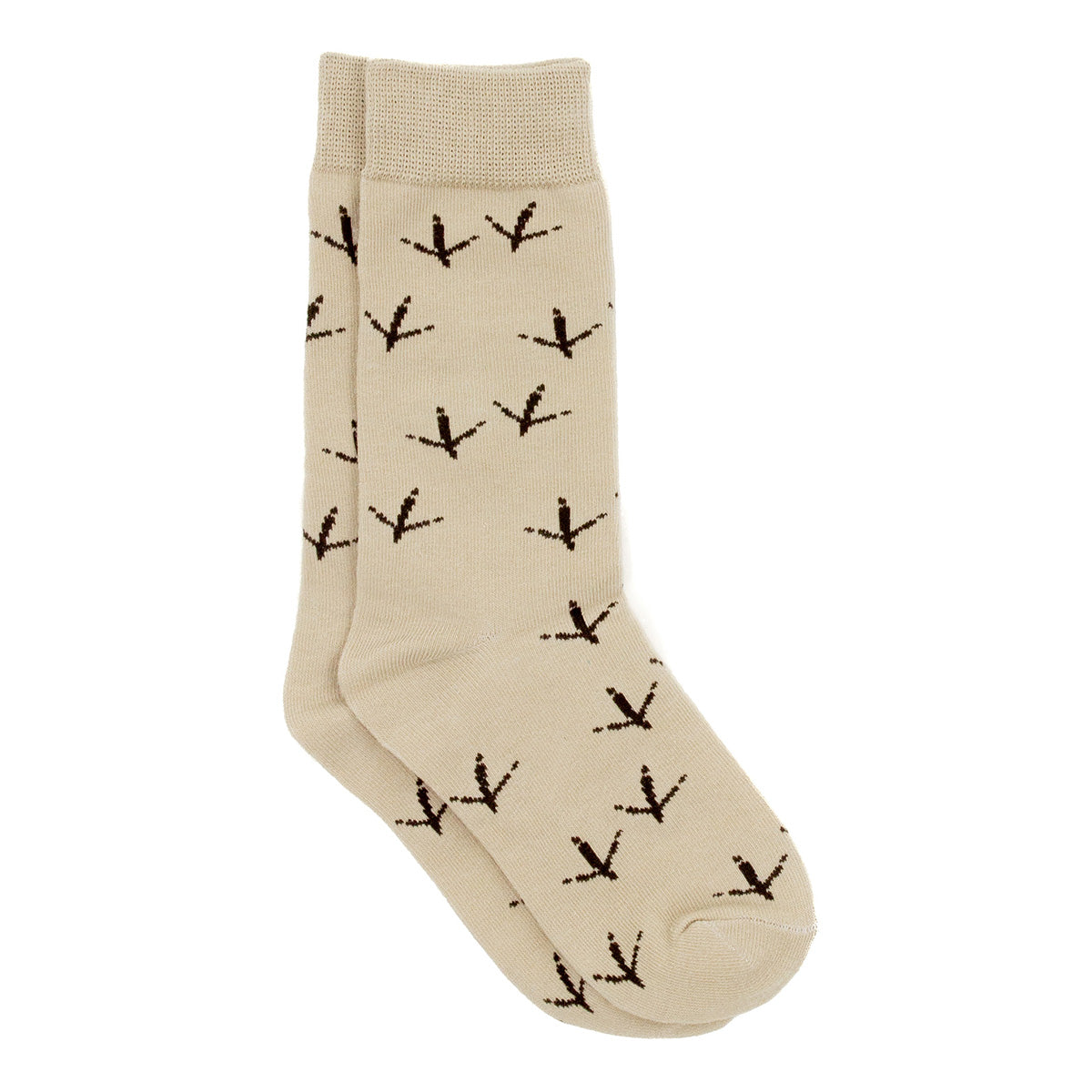 Properly Tied Toddler Boy's Turkey Tracks Print Lucky Duck Socks