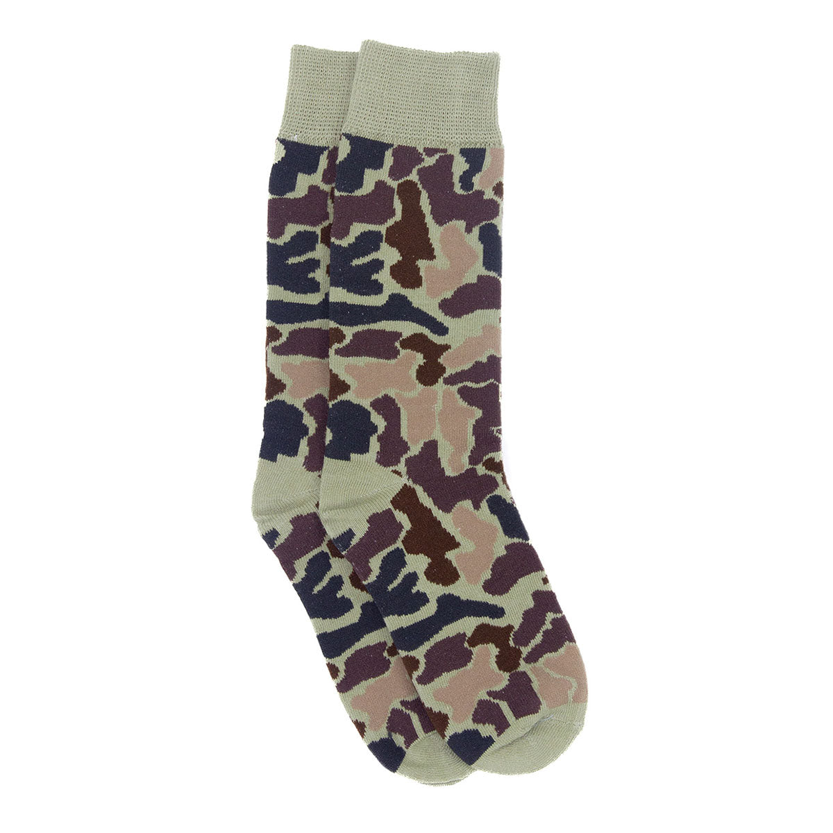 Properly Tied Toddler Boy's Vintage Camo Print Lucky Duck Socks