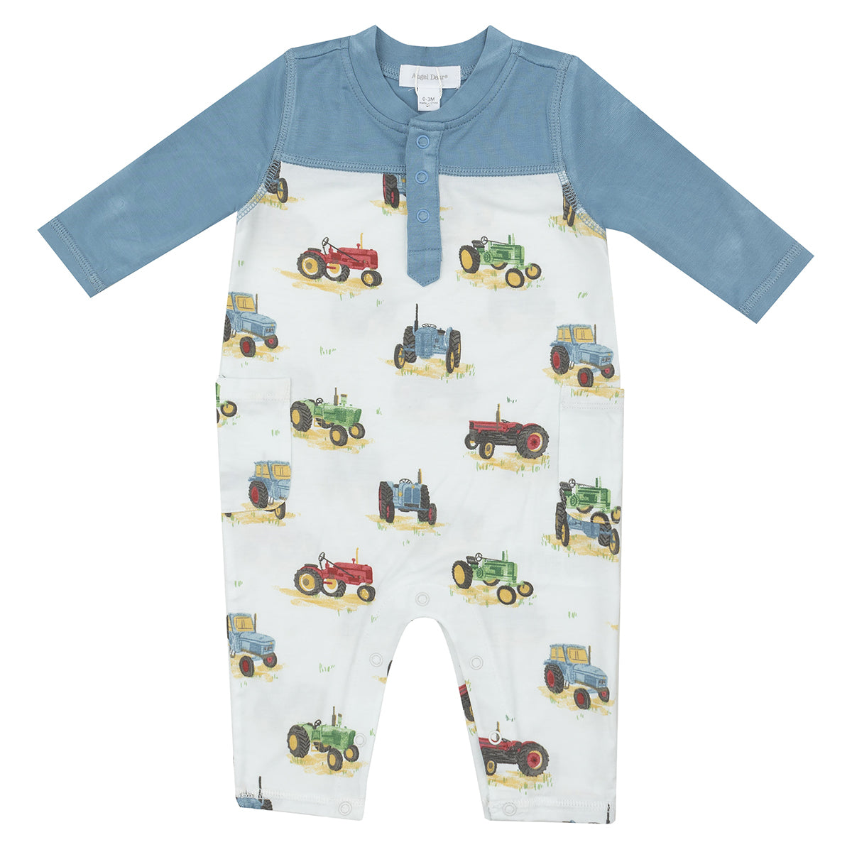 Vintage Tractors Romper