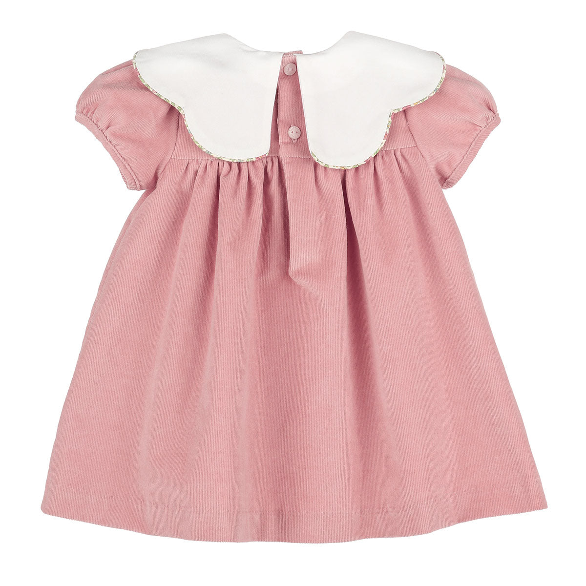 Vintage Rose Corduroy Dress