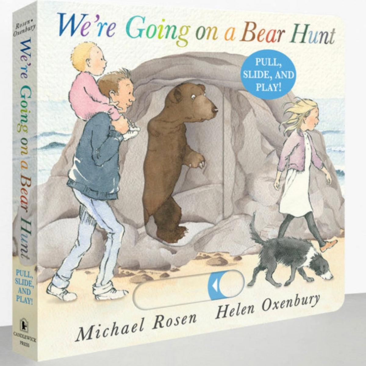 We're Going on a Bear Hunt: Pull, Slide and Play children's interactive story book