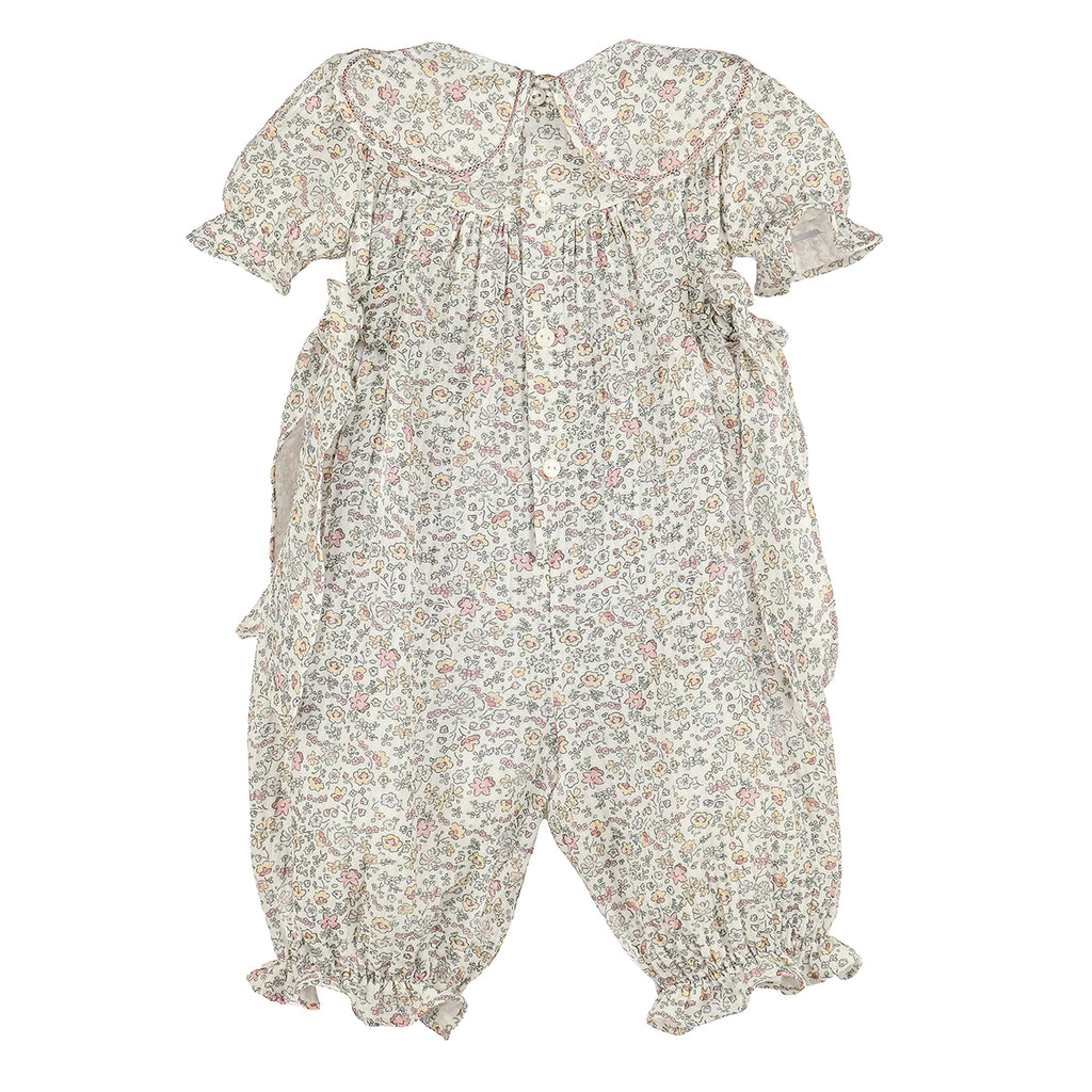 Whimsy Floral Pink Petal Romper