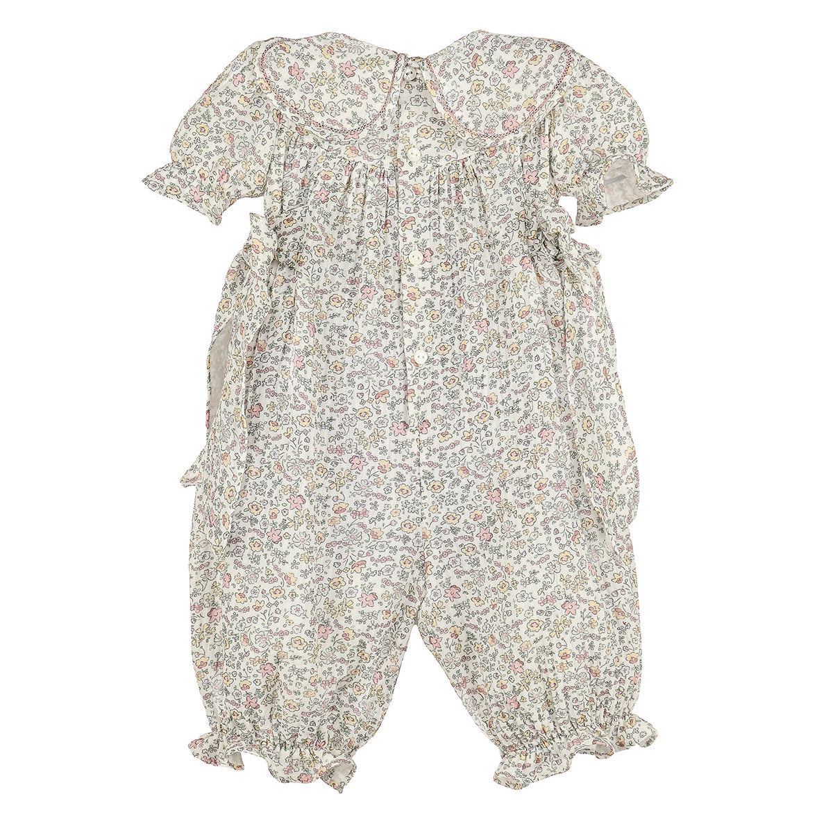 Whimsy Floral Pink Petal Romper