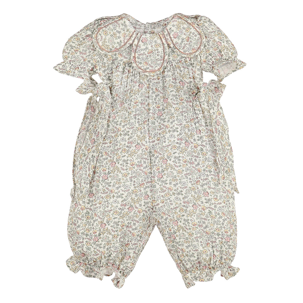 Whimsy Floral Pink Petal Romper