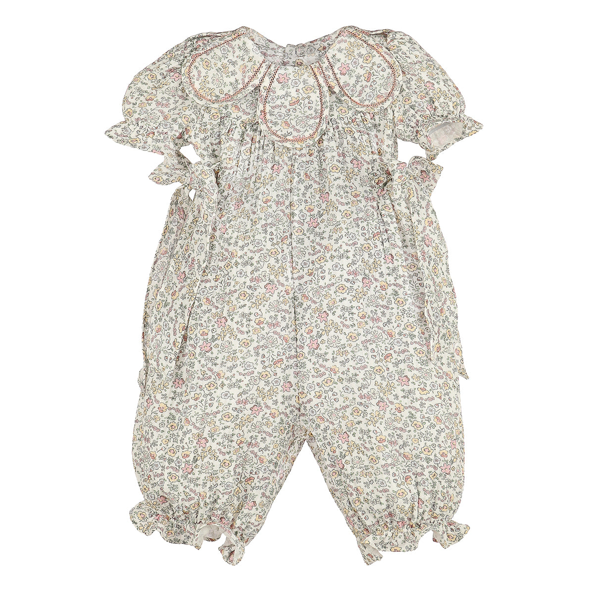 Whimsy Floral Pink Petal Romper