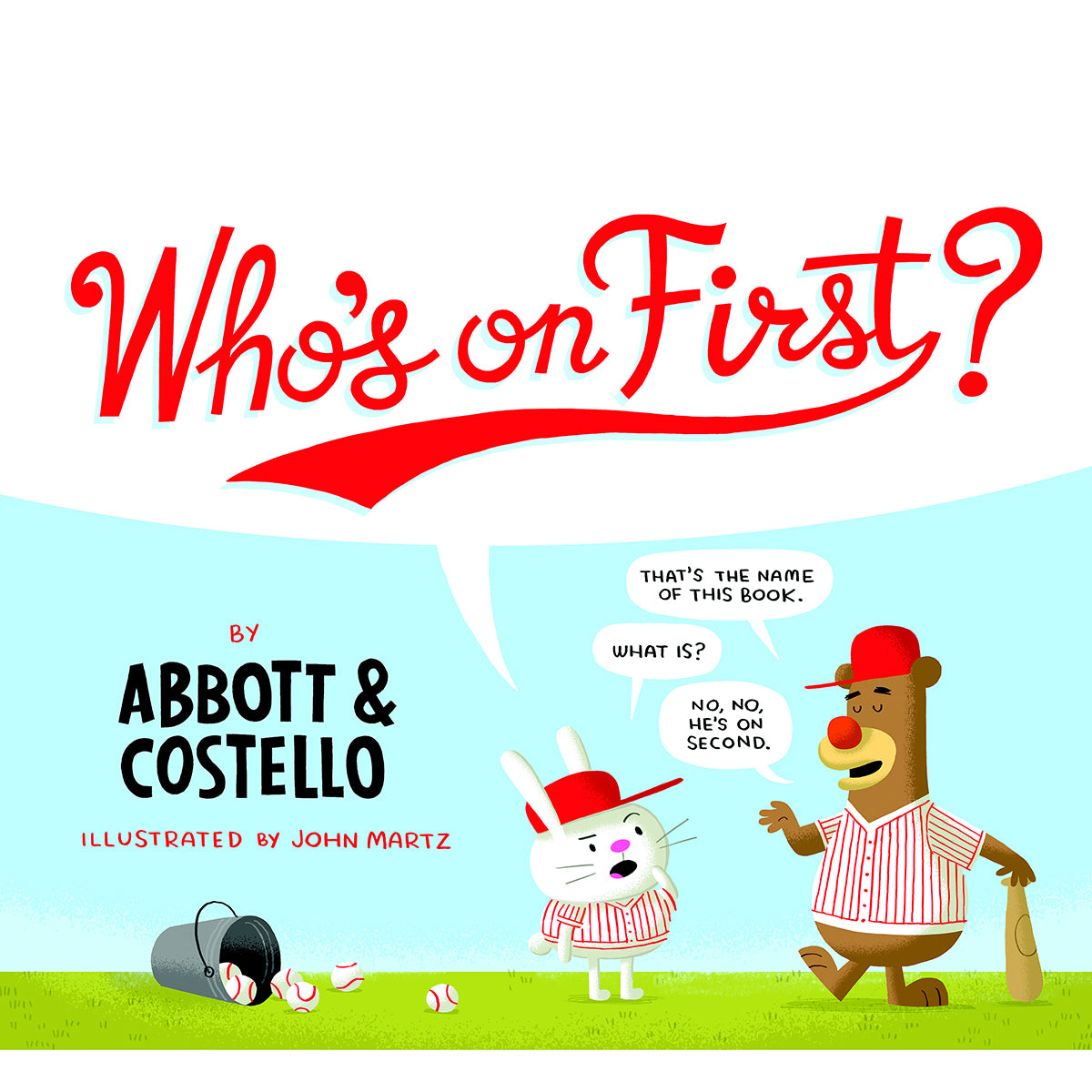 Cover of Who's On First by Abbott & Costello children's book