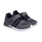 Wynn Kids Grey and Navy Sneaker