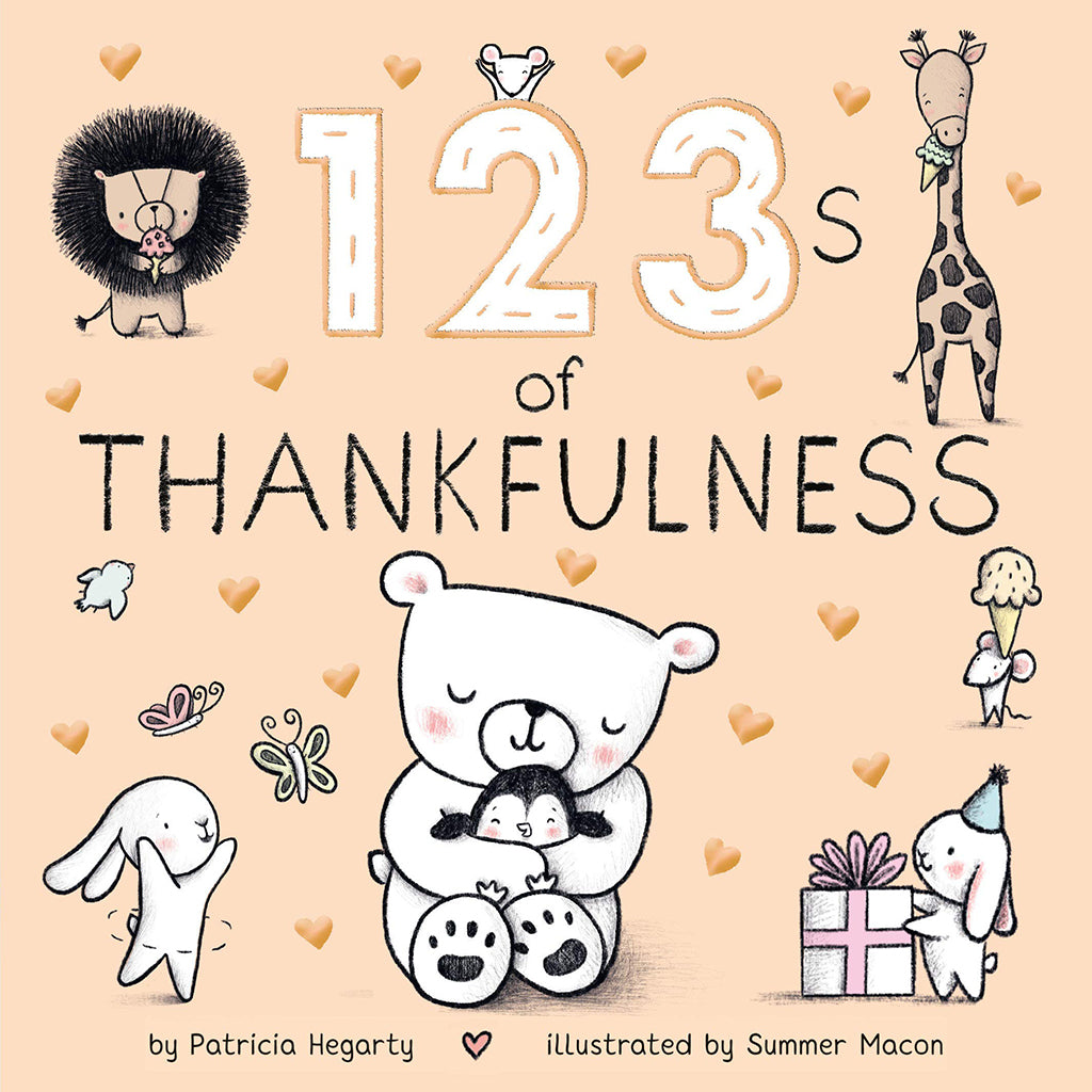 The 123s of Thankfulness Children's Board Book