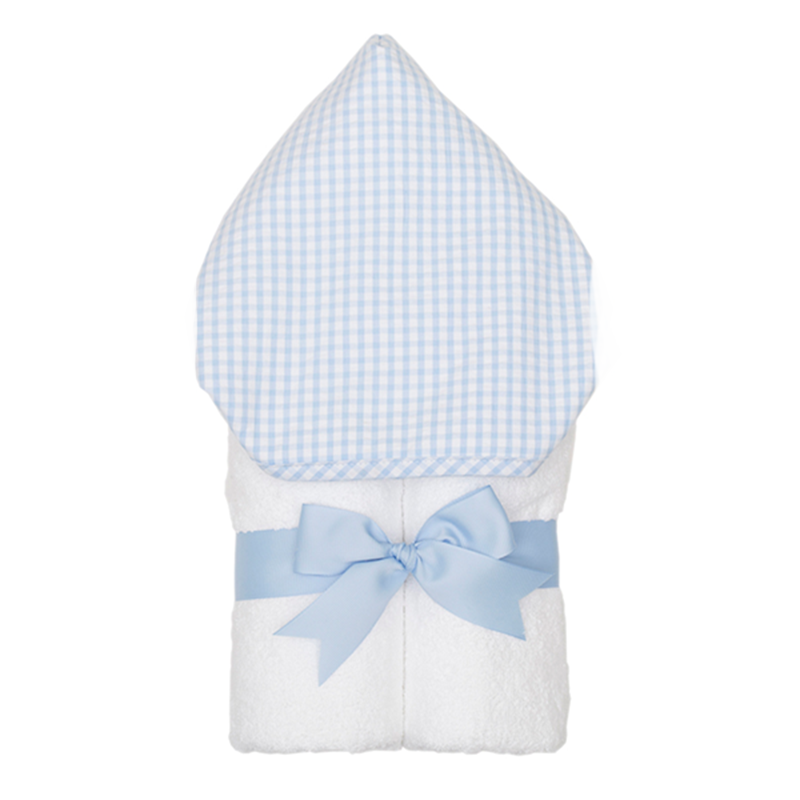 3 Marthas Blue Check Fabric Everykid Towel - Madison-Drake Children's Boutique