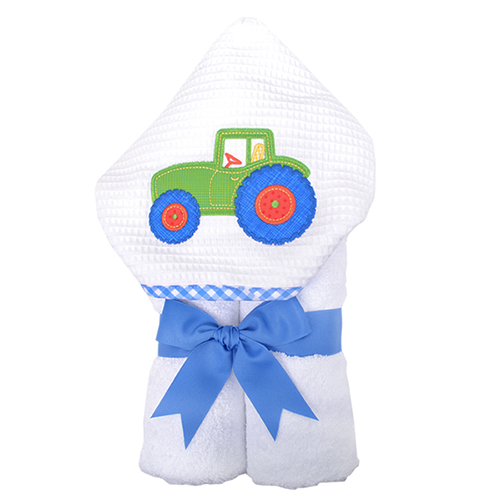 3 Marthas Tractor Everykid Towel - Madison-Drake Children's Boutique